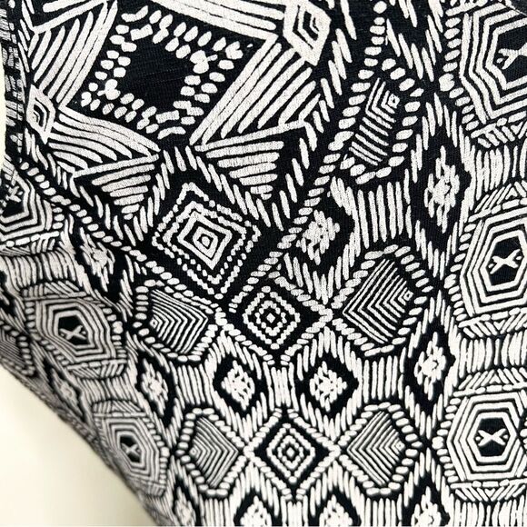 Lucky Brand Boho Mosaic Print Blouson Dress Medium - Picture 7 of 13